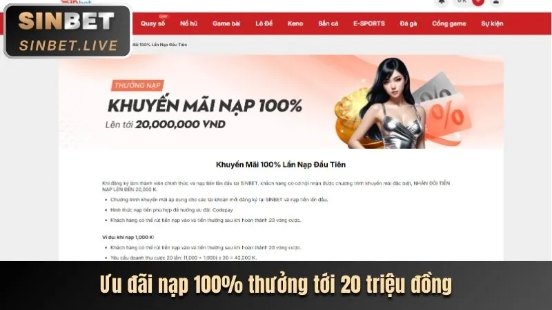 Ưu đãi và khuyến mãi Zowin Casino